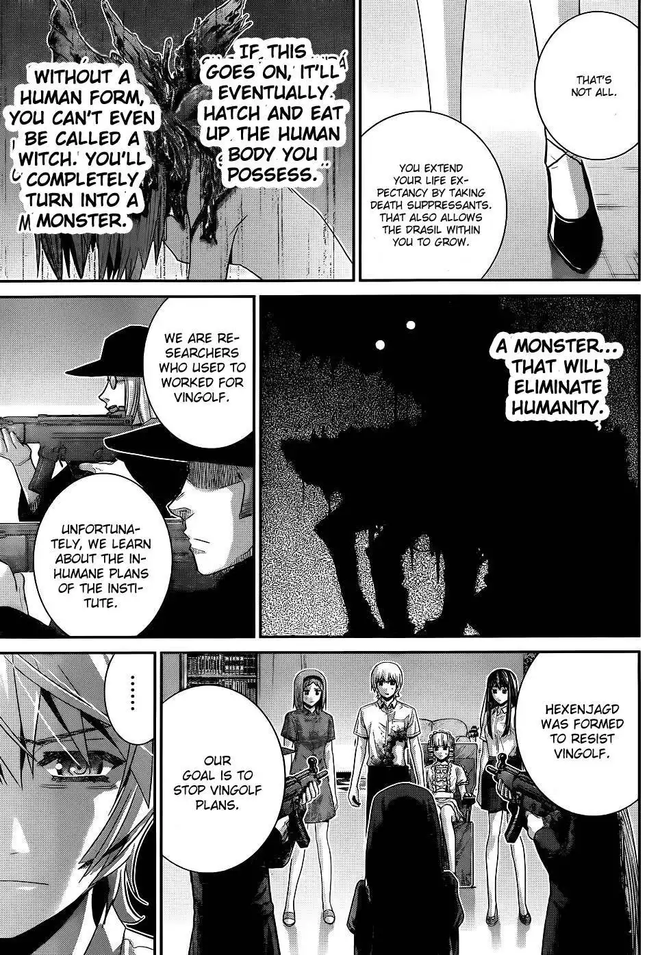 Gokukoku no Brynhildr Chapter 74 9